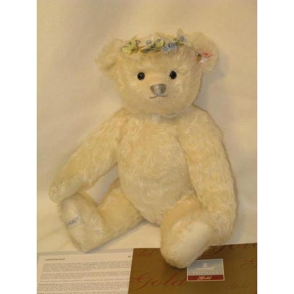 Steiff × Lladró コラボ テディベア 花冠付き 希少 限定 Steiff × Lladró コラボ テディベア 花冠付き 希少 限定