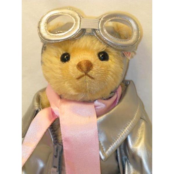 シュタイフ/Steiff/JAL★「JAL　パイロットベア・2004」★バッグつき｜teddybearshop｜02