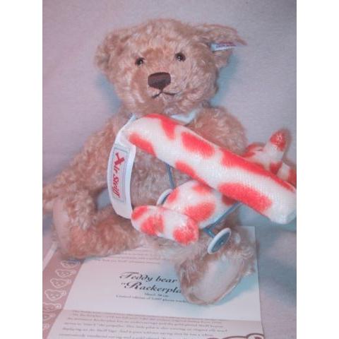 シュタイフ/Steiff★2007世界限定★「テディwith Rackerplan」★