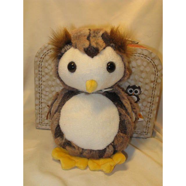 シュタイフ/Steiff★「Eugene オウル（フクロウ）＆ペーパートランク」★