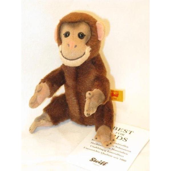 シュタイフ☆Jocko Chimpanzee☆白いチンパンジーのジョコ（最小