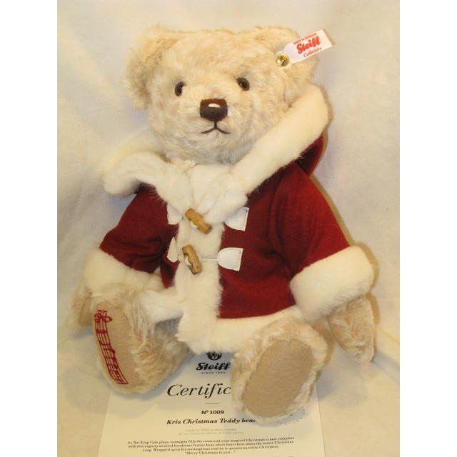 【限定】シュタイフ オルゴール　限定品 クリスマステディベア 限定】シュタイフ オルゴール 限定品 クリスマステディベア 限定