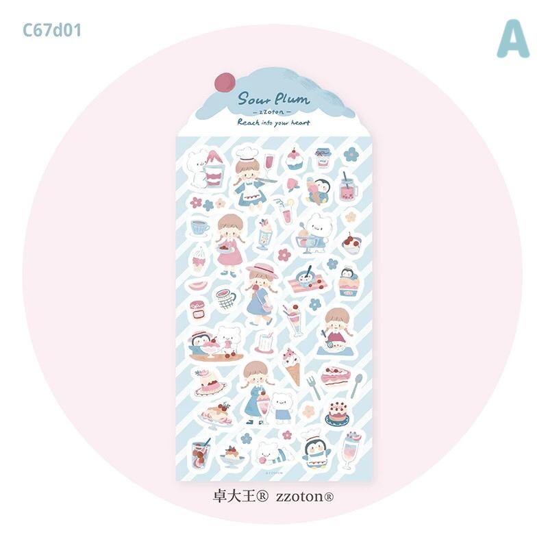 1904ad molinta モリンタ シール シールシート ステッカー 全4種