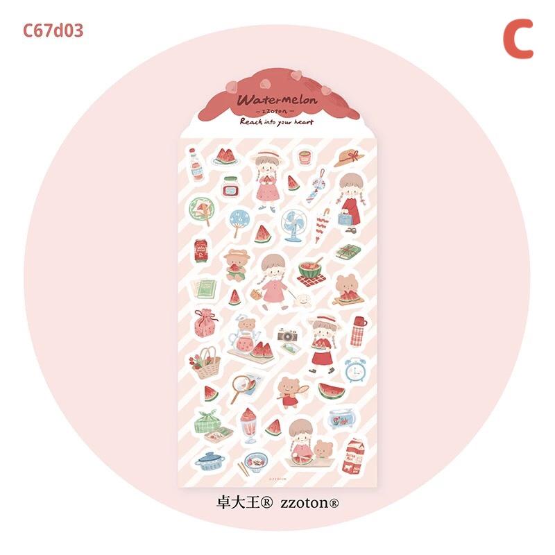 1904ad molinta モリンタ シール シールシート ステッカー 全4種