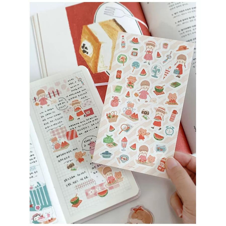 海外作家 molinta ステッカー 1904ad molinta モリンタ シール シールシート ステッカー 全4種