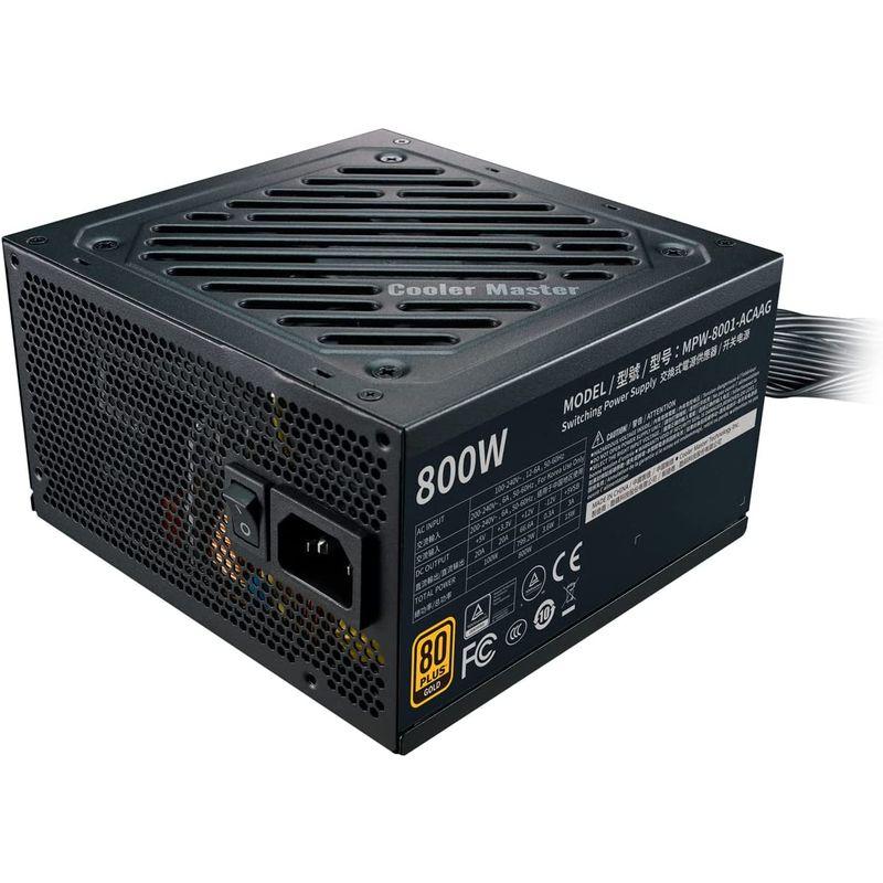 最新の値下げ商品 Cooler Master G800 Gold 800W PC電源ユニット MPW