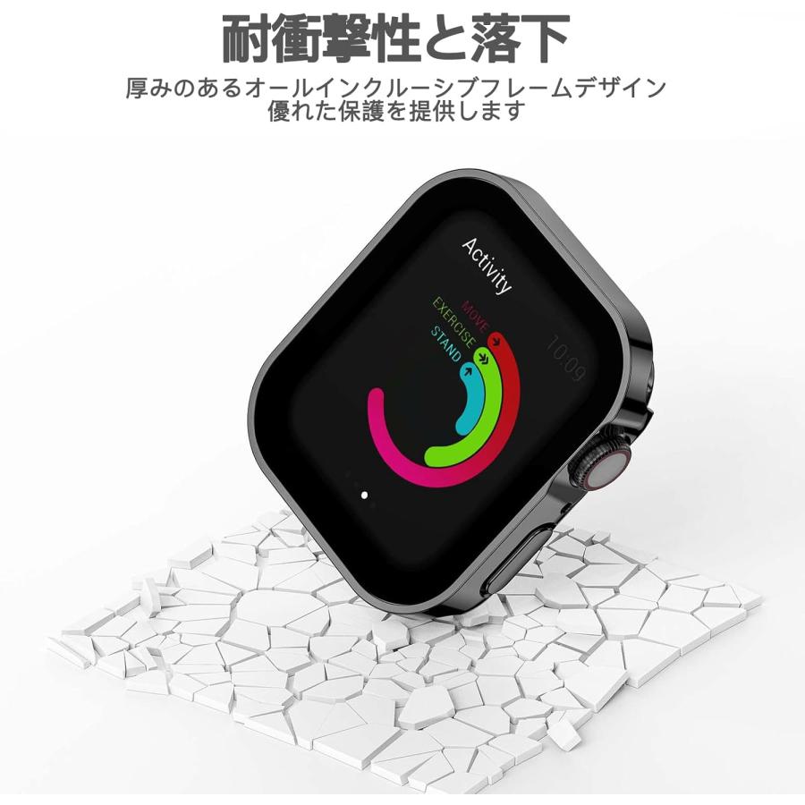 Apple Watch アップルウォッチ カバー 防水 44mm 45mm 40mm applewatch 