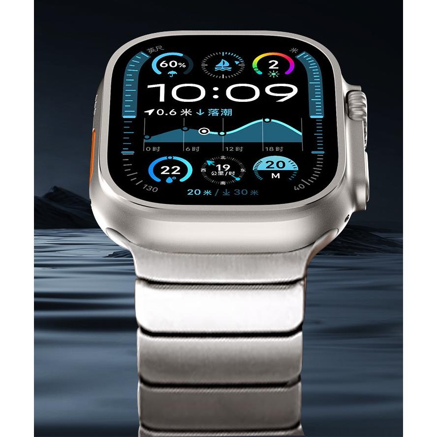 【プチtomato】Apple Watchバンド＋アイス型2点セット 新感覚デザイン】ツイストラバーチタンバンド【アップルウォッチ
