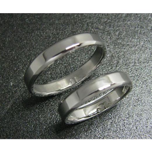 結婚指輪 プラチナ マリッジリング ペアリング 女性8〜13号