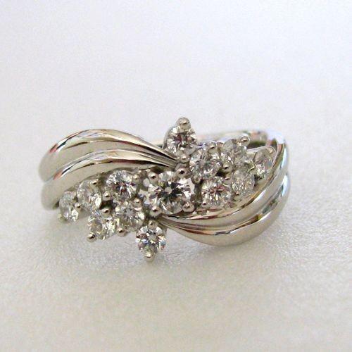 プラチナ ダイヤモンドリング 13〜17号 0.58ct リング ダイヤモンド