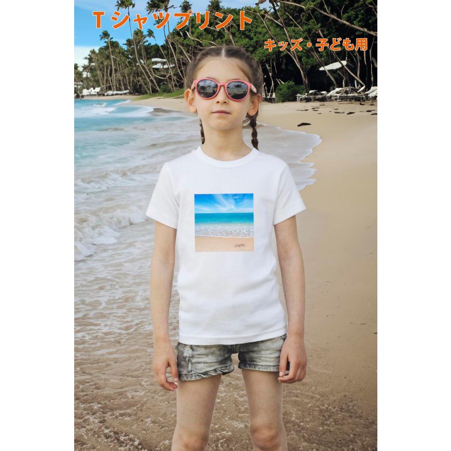 写真 似顔絵 キッズ お絵描き 1枚から 孫 誕生日 記念品 名入れ 子供服 Tシャツ プリント | United Athle | 02