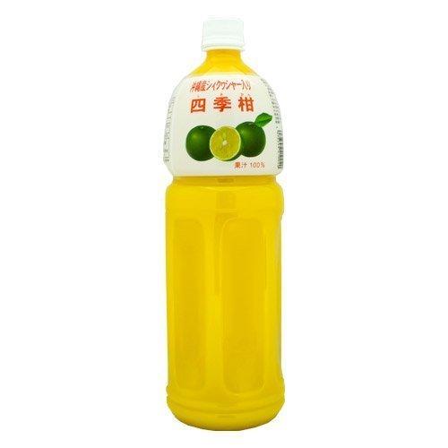 大特価 四季柑ジュース 沖縄産シィークヮーシャー入り １５００ｍｌ ５本 Wantannas Go Id