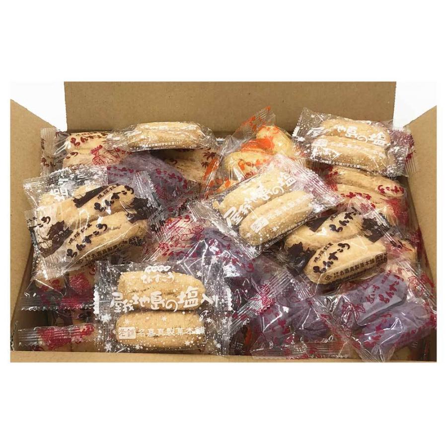 名嘉真製菓本舗 メガ盛りちんすこう 70袋入り（6種類）サクッと