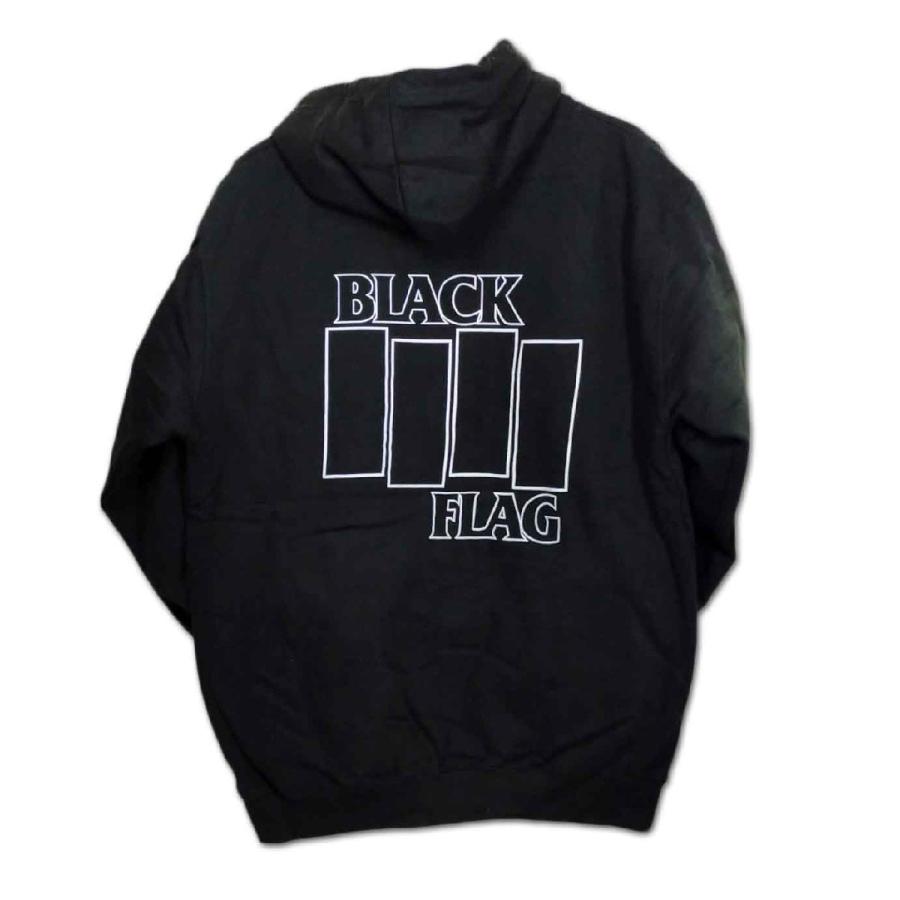Black Flag プルオーバーパーカー ブラック・フラッグ Logo [Back 