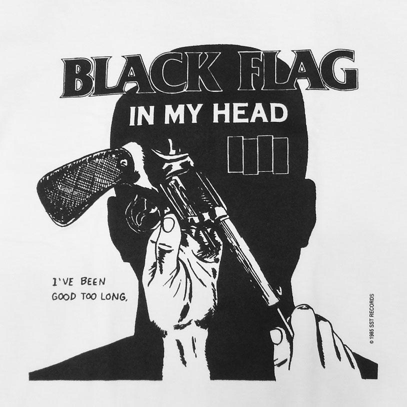 Black Flag ブラック・フラッグ バンドTシャツ In My Head L : ティー