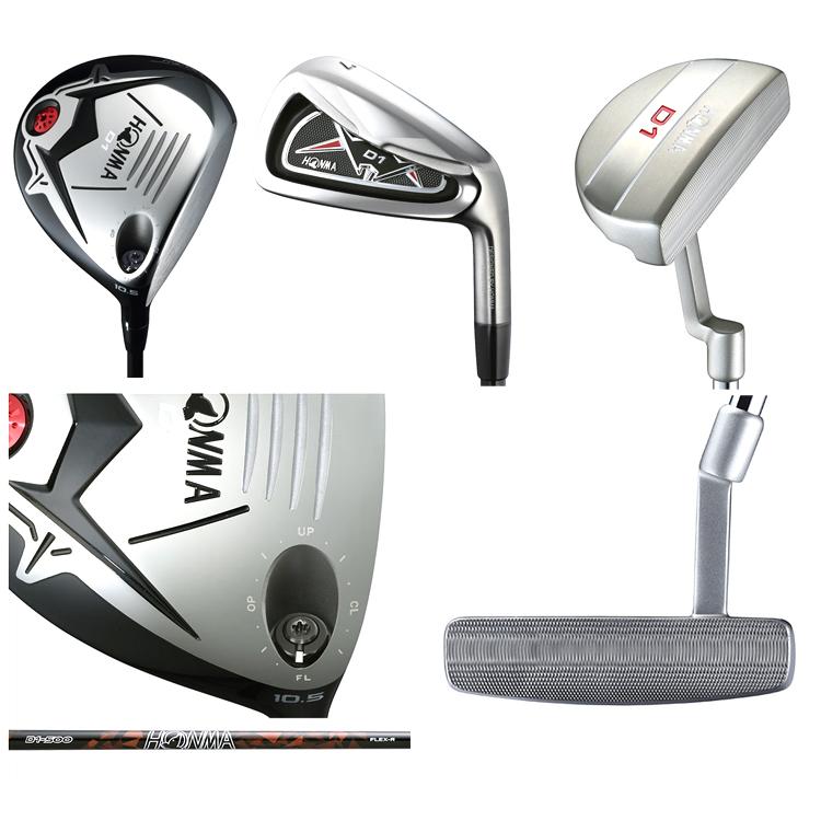 本間ゴルフ HONMA D1 オールインワンセット ゴルフクラブ フレックスS 