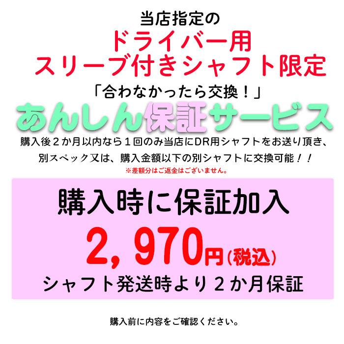 1回交換あんしん保証サービス 同時購入用（当店対象ドライバー用 