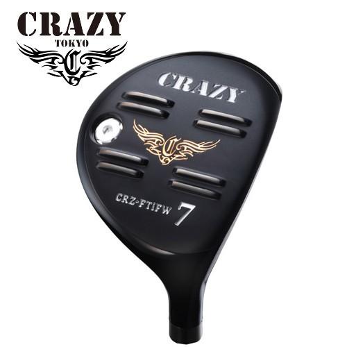 CRAZY フルチタン フェアウェイウッド3番【ヘッド+ヘッドカバー】 クレイジー Full Titan FW ヘッドのみ ヘッドカバー付 CRAZY ヘッド