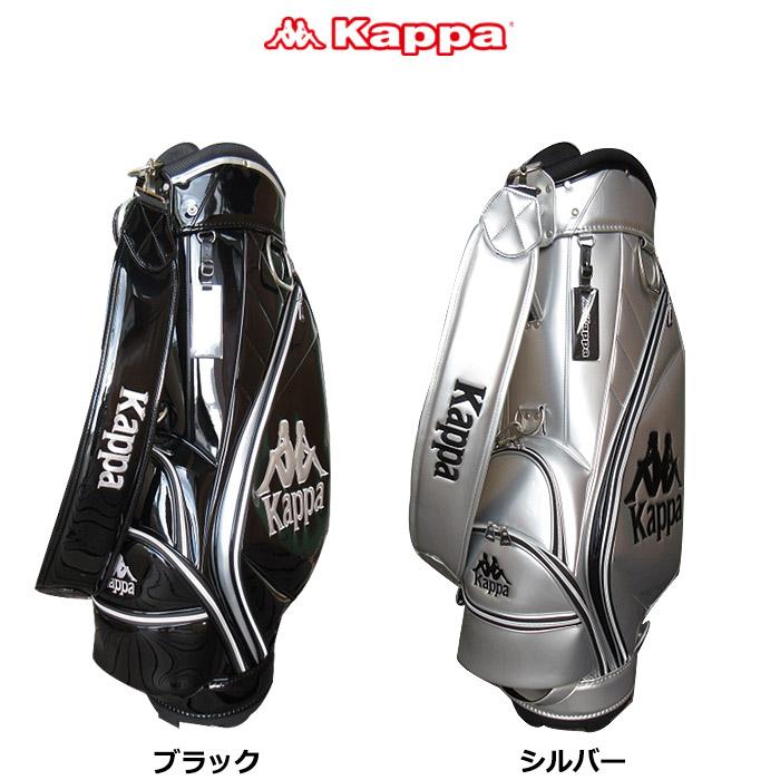 kappa キャディバッグ KG318BA01 47インチ可 9.5型 ブラック kappa キャディバッグ KG318BA01 47インチクラブ可 9.5型