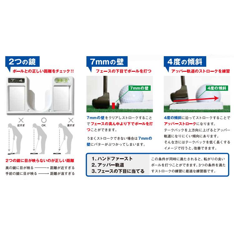 セブンアンドフォー パター練習器具 メール便対応商品（260円