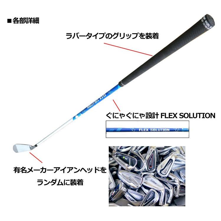 ゴルフ スイング クラブ 練習器具 有名メーカー アイアン×FLEX
