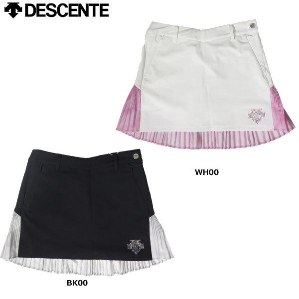 デサントゴルフ イテンショントリコットバックプリーツ スカート　DGWTJE02 レディース