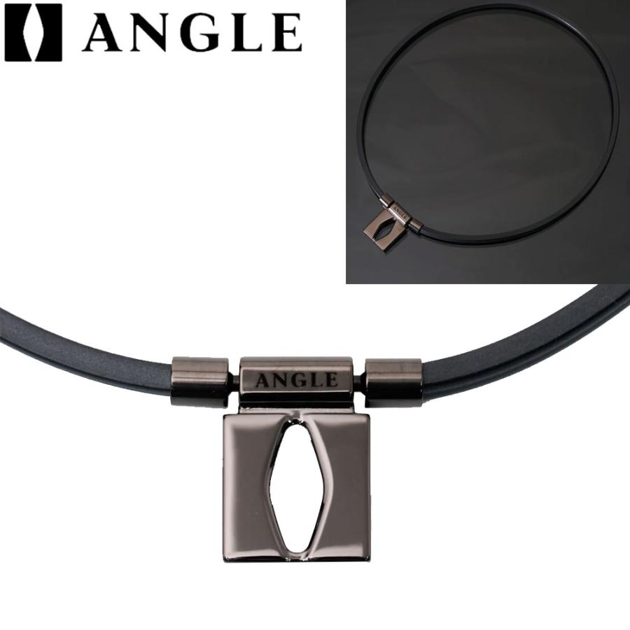 ANGLE（アングル） ANGLE e.MODEL 01 NECKLACE BLACK ブラック 磁気