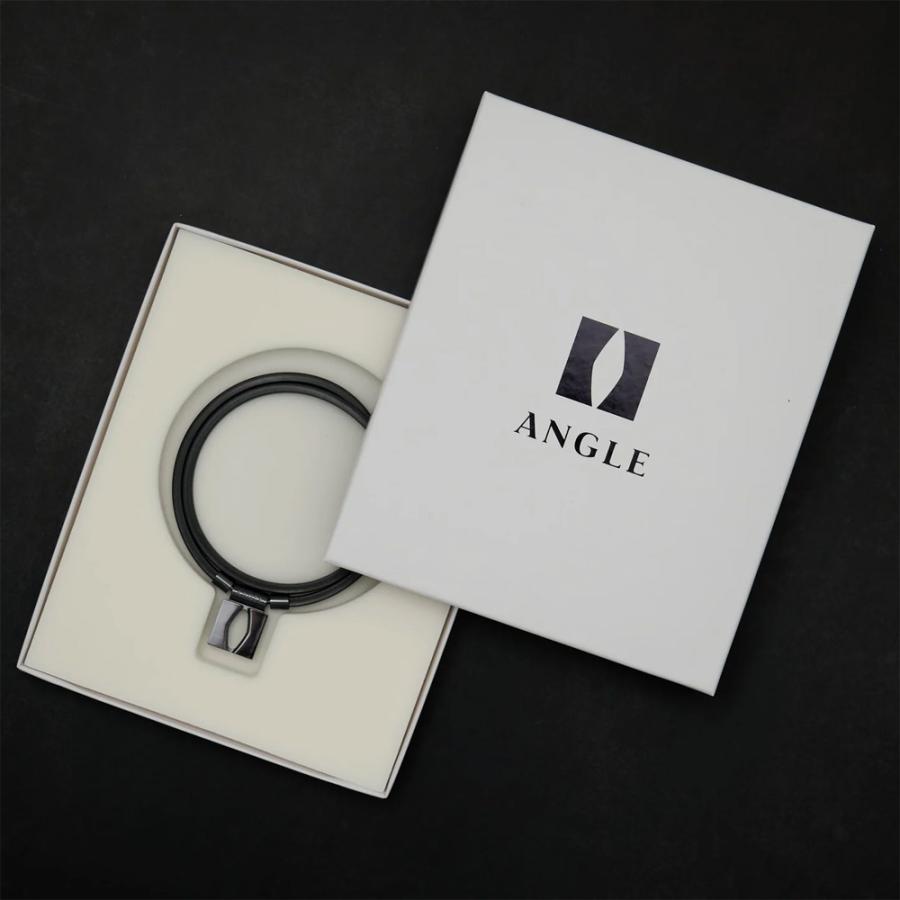 ANGLE（アングル） ANGLE e.MODEL 01 NECKLACE PLATINUM プラチナ 磁気