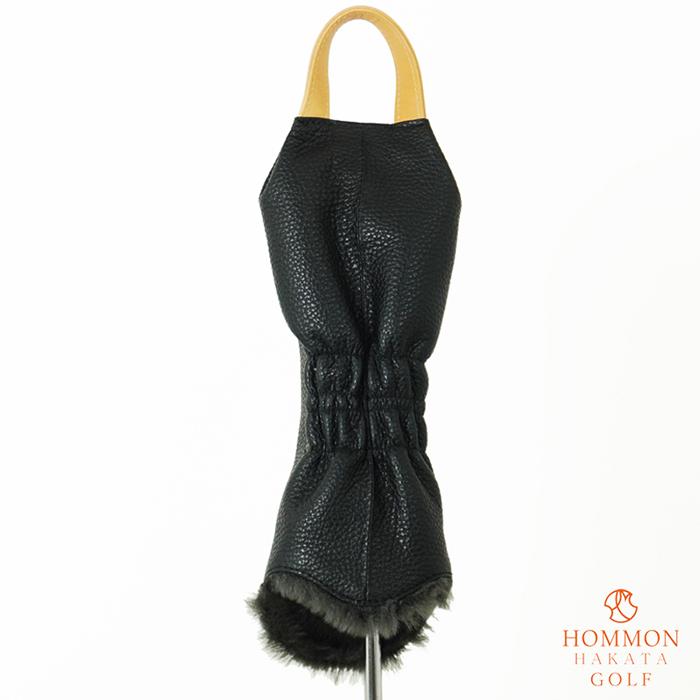 HOMMON HAKATA カーフ ウッド用ヘッドカバー FW フェアウェイウッド用