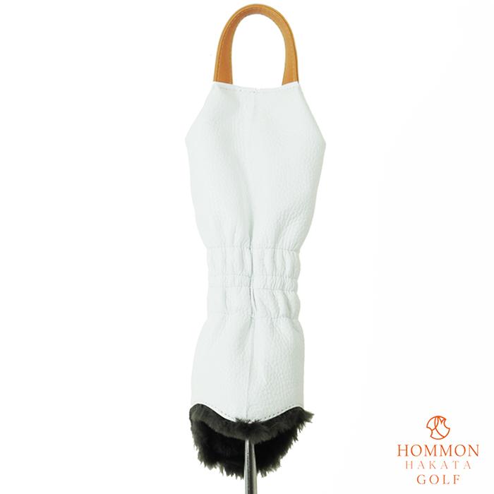 HOMMON HAKATA カーフ ウッド用ヘッドカバー FW フェアウェイウッド用