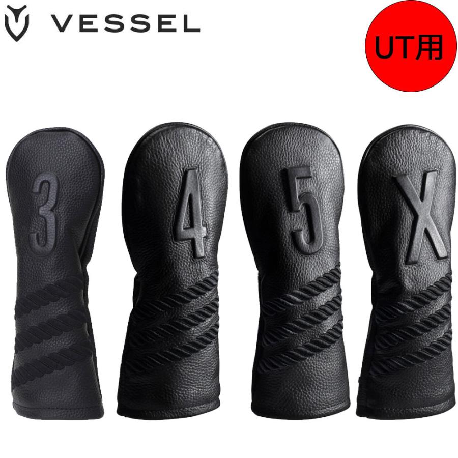 VESSEL VESSEL HC1123 UT LUX HC STRIPED BLACK ベゼル 天然皮革 