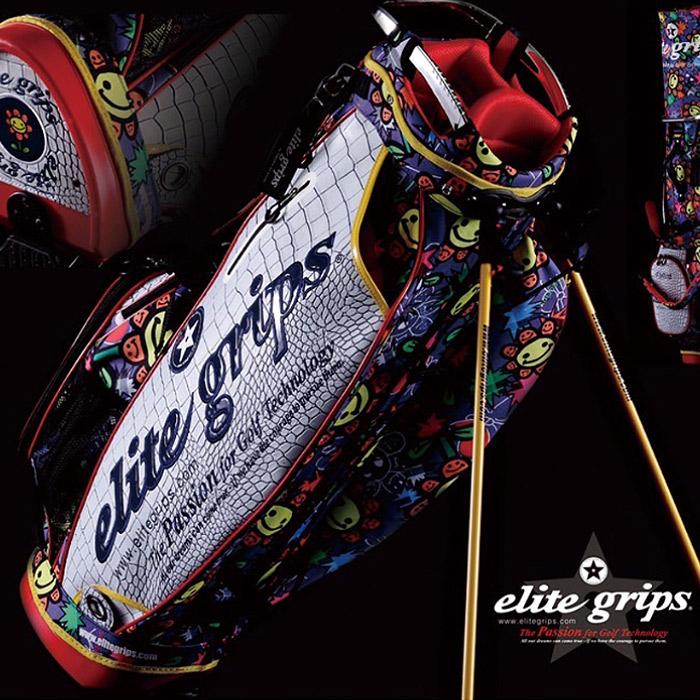 【限定150個】エリートグリップ キャディバッグハッピースマイルツアーモデル elite grips 〜あなたのゴルフに革命を起こすゴルフグリップ〜