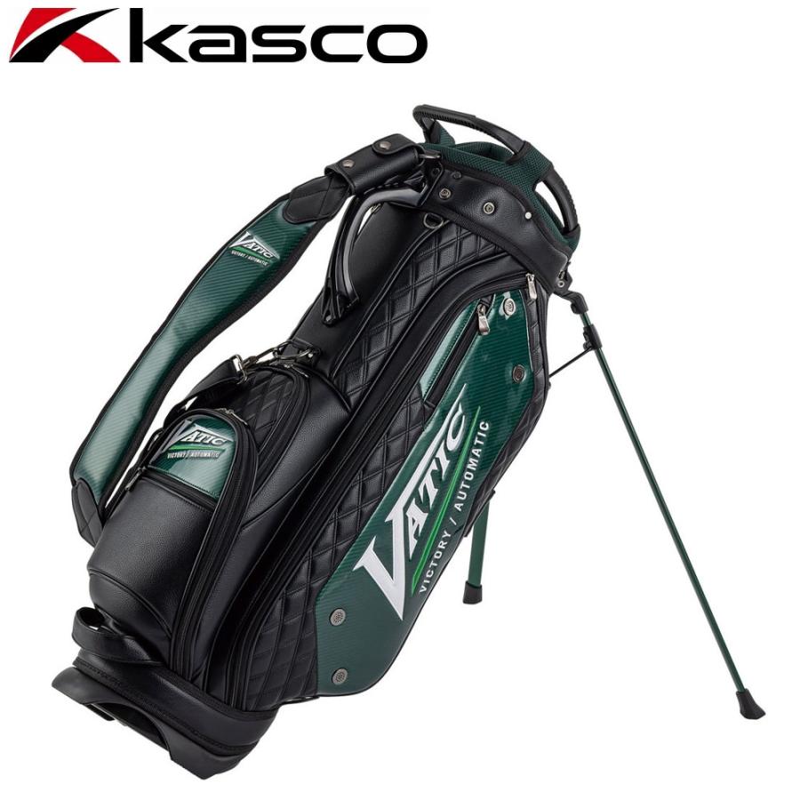 【新品】キャスコ VTC-002 VATIC スタンド式キャディバッグ ブラック Callaway（キャロウェイ） Kasco VTC-002 キャスコ VATIC バティック