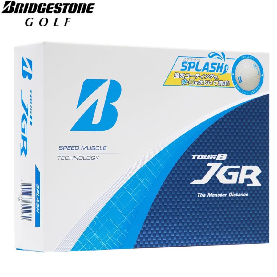 ブリヂストン 2026 TOUR B JGR SPLASH ツアーB スプラッシュ 日本仕様 1ダース 12球入り 撥水コーティング 爆買 | BRIDGESTONE GOLF