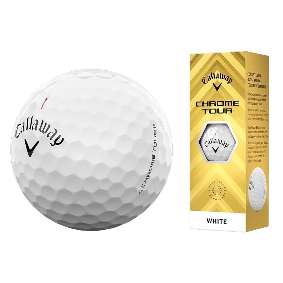 Callaway（キャロウェイ） CHROME TOUR WHITE 2024 ホワイト 1ダース