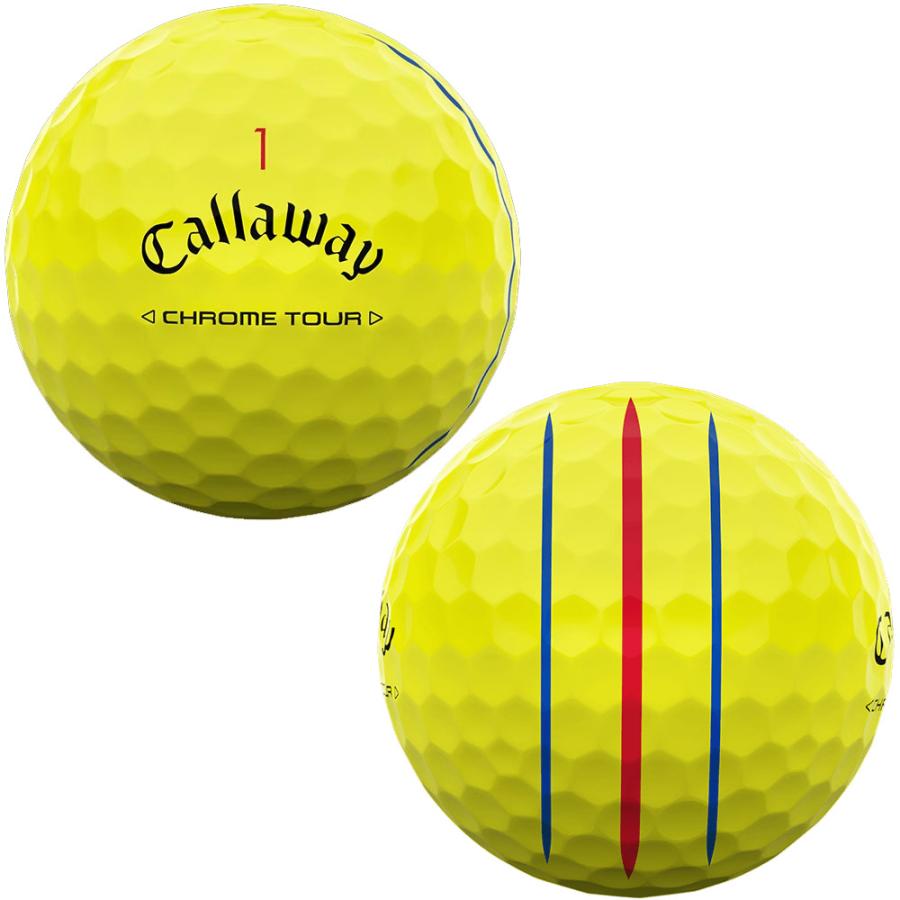 新品　キャロウェイ  クロムツアーX イエロー トリプルトラック　3ダース CHROME TOUR X トリプル・トラック イエロー ボール | ボール