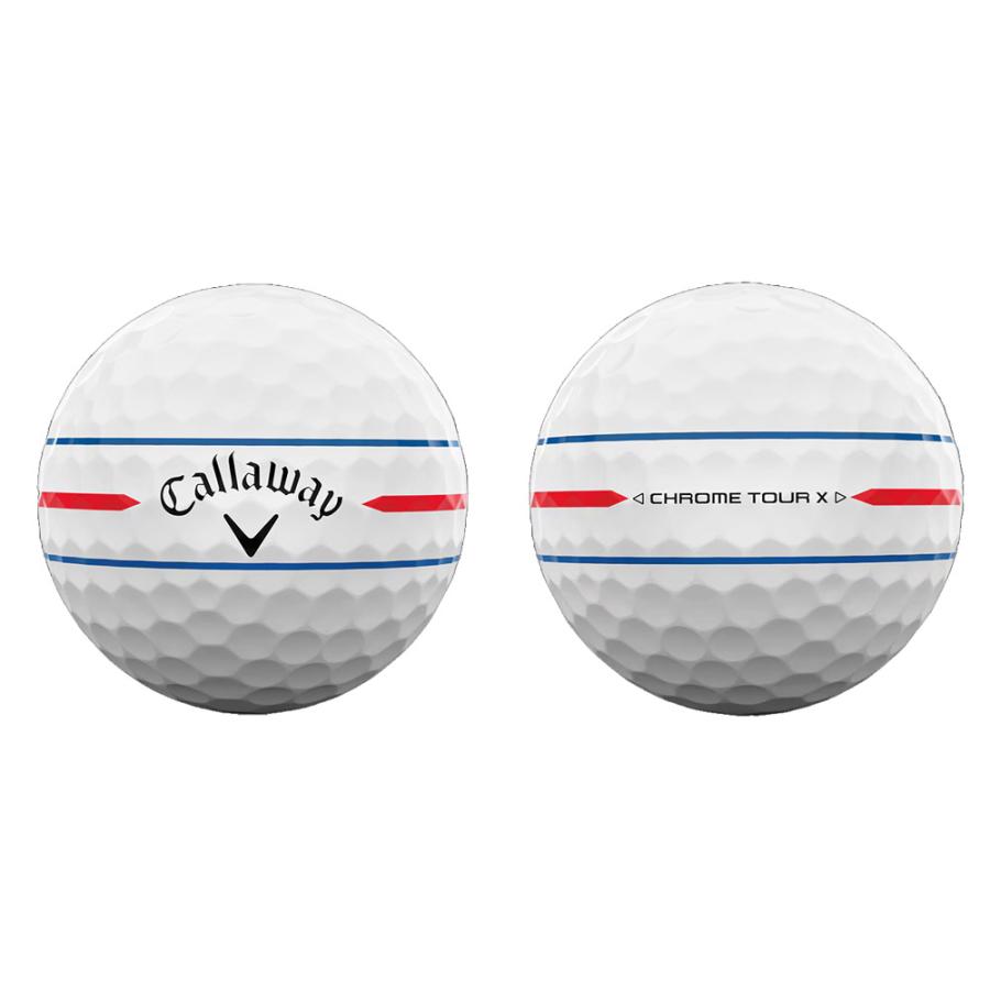 キャロウェイ　クロムツアーX　トリプルトラック　ホワイト2ダースセット Callaway キャロウェイ ゴルフボール 3ダース 36個入 クローム