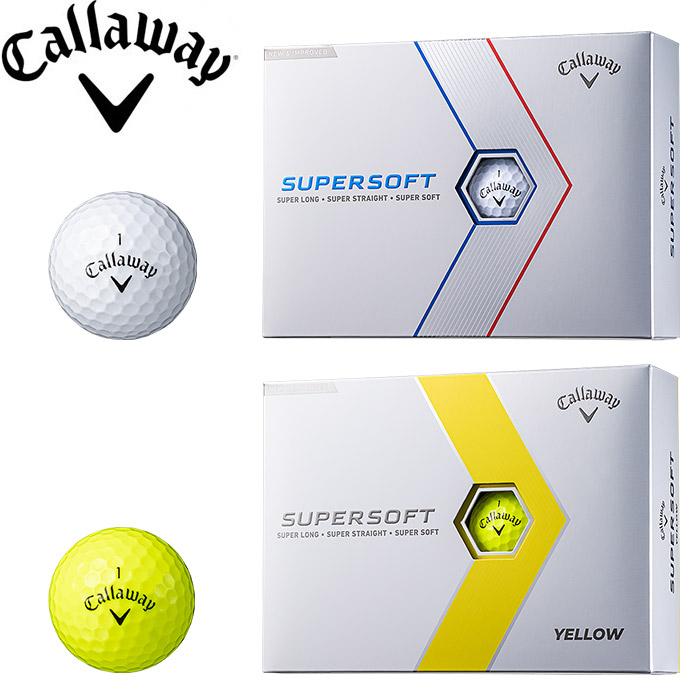 キャロウェイ　ゴルフボール スーパーソフト 5ダース Callaway 5ダースで送料無料 キャロウェイ 2023 スーパーソフト