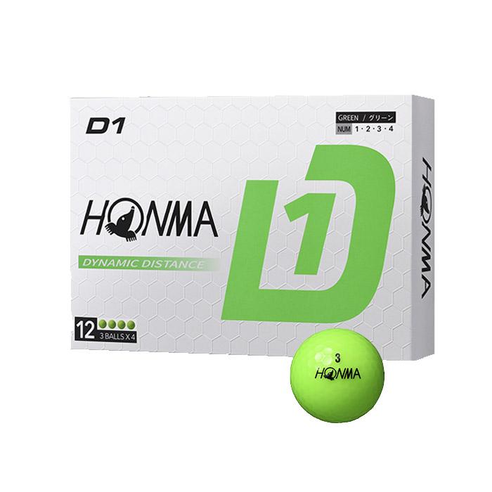 HONMA GOLF（本間ゴルフ） まとめ買いでお得 HONMA 2024 D1 ボール 5
