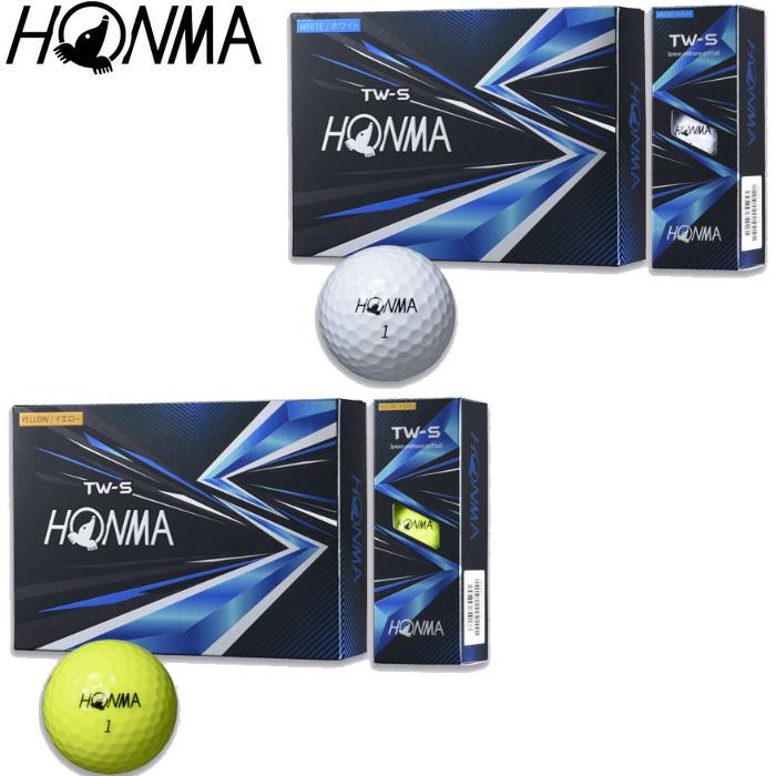 Honma Tw S 21 ボール 1ダース 本間ゴルフ ホンマゴルフ Blhmtws21 ティーオリーヴ芦屋店 通販 Yahoo ショッピング