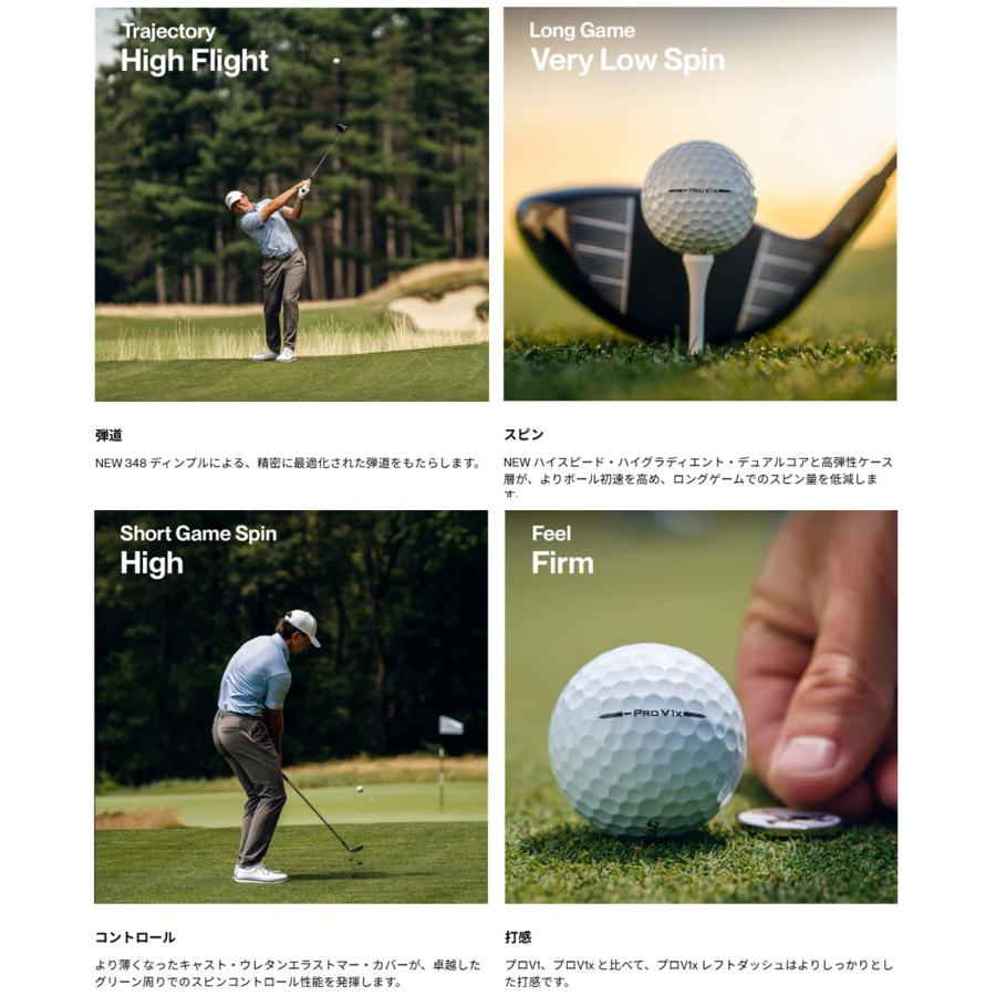 Titleist（タイトリスト） 2026 Titleist Pro V1x Left Dash PRO V1x