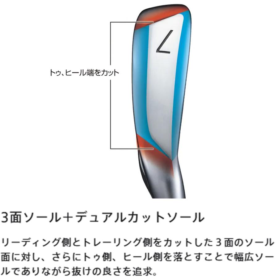 BRIDGESTONE GOLF ブリヂストン BX2HT IRON アイアン 6-PW 5本セット