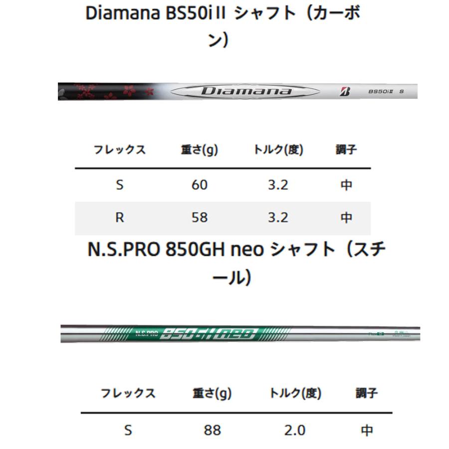 BRIDGESTONE GOLF ブリヂストン BX2HT IRON アイアン 6-PW 5本セット