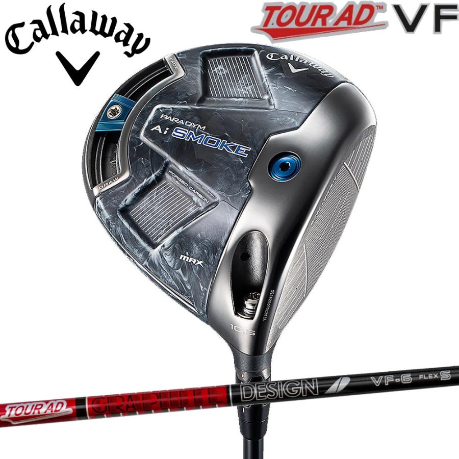 Callaway Paradym Ai SMOKE MAX Driver 9.0° Tour AD VF 5S 