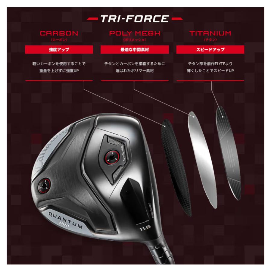 Callaway クアンタムミニドラシャフト Callaway（キャロウェイ） Callaway QUANTUM MINIドライバー