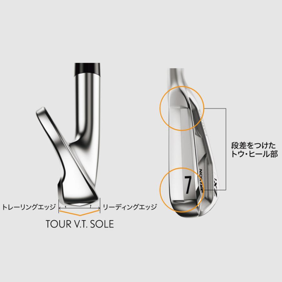 ZX（スリクソン） #6単体 山下美夢有使用モデル SRIXON ZXi5 IRON DG85