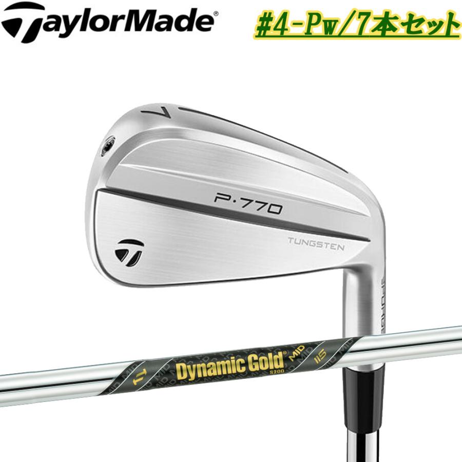テーラーメイドP770 2024アイアンセット 4本セット Amazon.co.jp: TaylorMade Golf 2024 P770 アイアンセット 4-PW