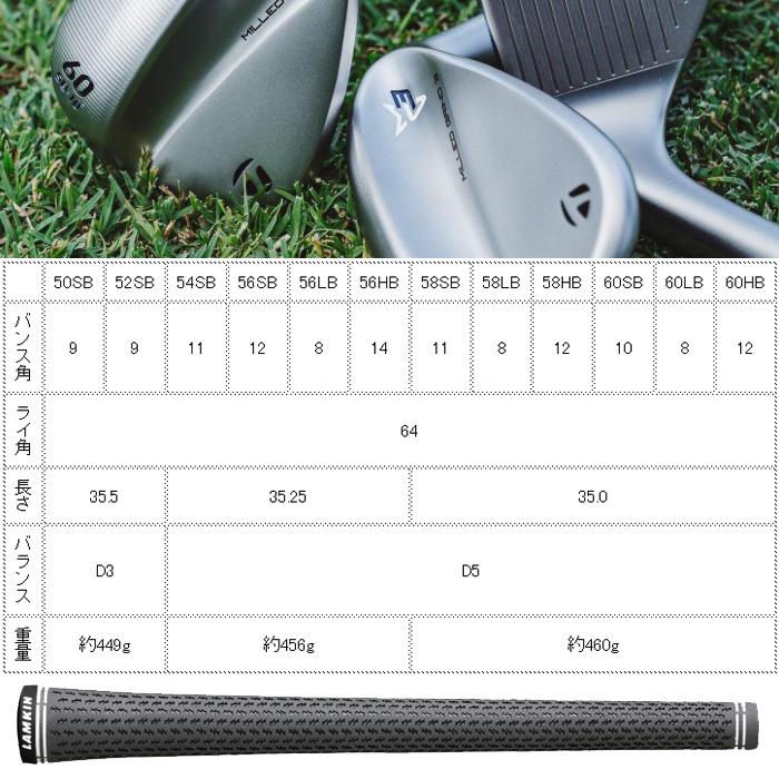 TaylorMade - テーラーメイドMG3 ウェッジ 左打 クローム 52/58 2本セット MOD3 TaylorMade - テーラーメイドMG3 ウェッジ 左打 クローム 52/58