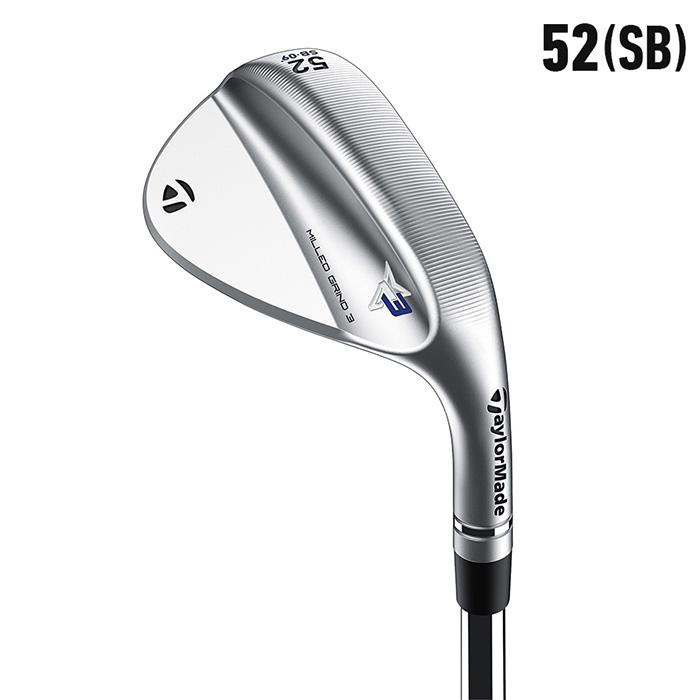 TaylorMade - テーラーメイドMG3 ウェッジ 左打 クローム 52/58 2本セット MOD3 TaylorMade - テーラーメイドMG3 ウェッジ 左打 クローム 52/58