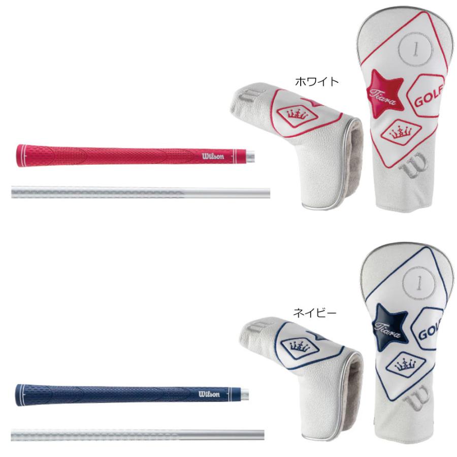 ウィルソン TIARA Niino 6SET  LADIES CLUB SET Tiara Niino 6本セット レディース 女性向け Wilson Staff（ウィルソンスタッフ） ウィルソン TIARA Niino 6SET